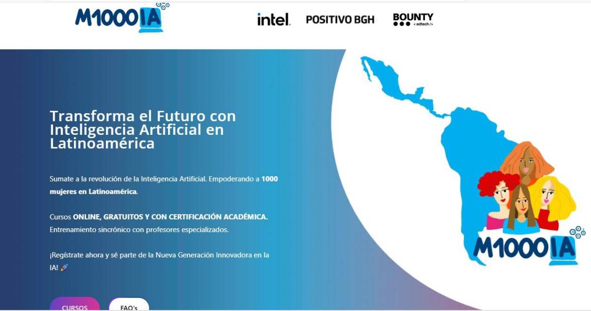 Intel lanza segunda convocatoria para entrenar mujeres en inteligencia artificial