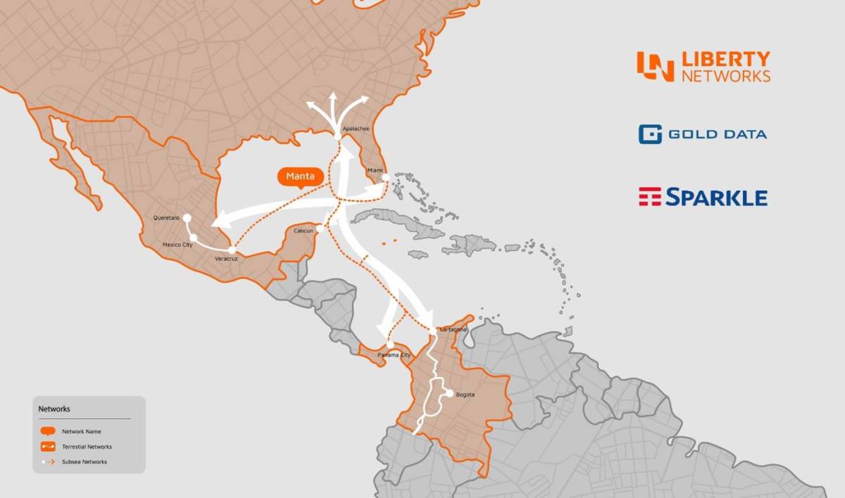 MANTA, cable submarino que agilizará velocidad de Internet en Centroamérica y Caribe