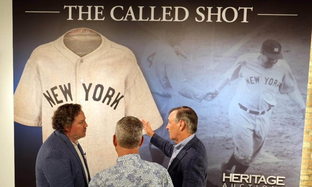 Camiseta de Babe Ruth alcanza precio récord mundial en subasta