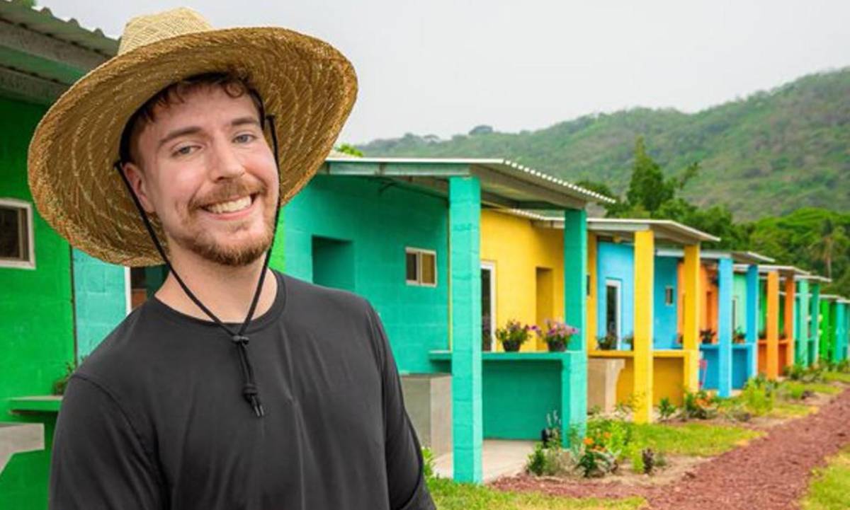 Youtuber 'MrBeast' anunció construcción de casas gratis en El Salvador