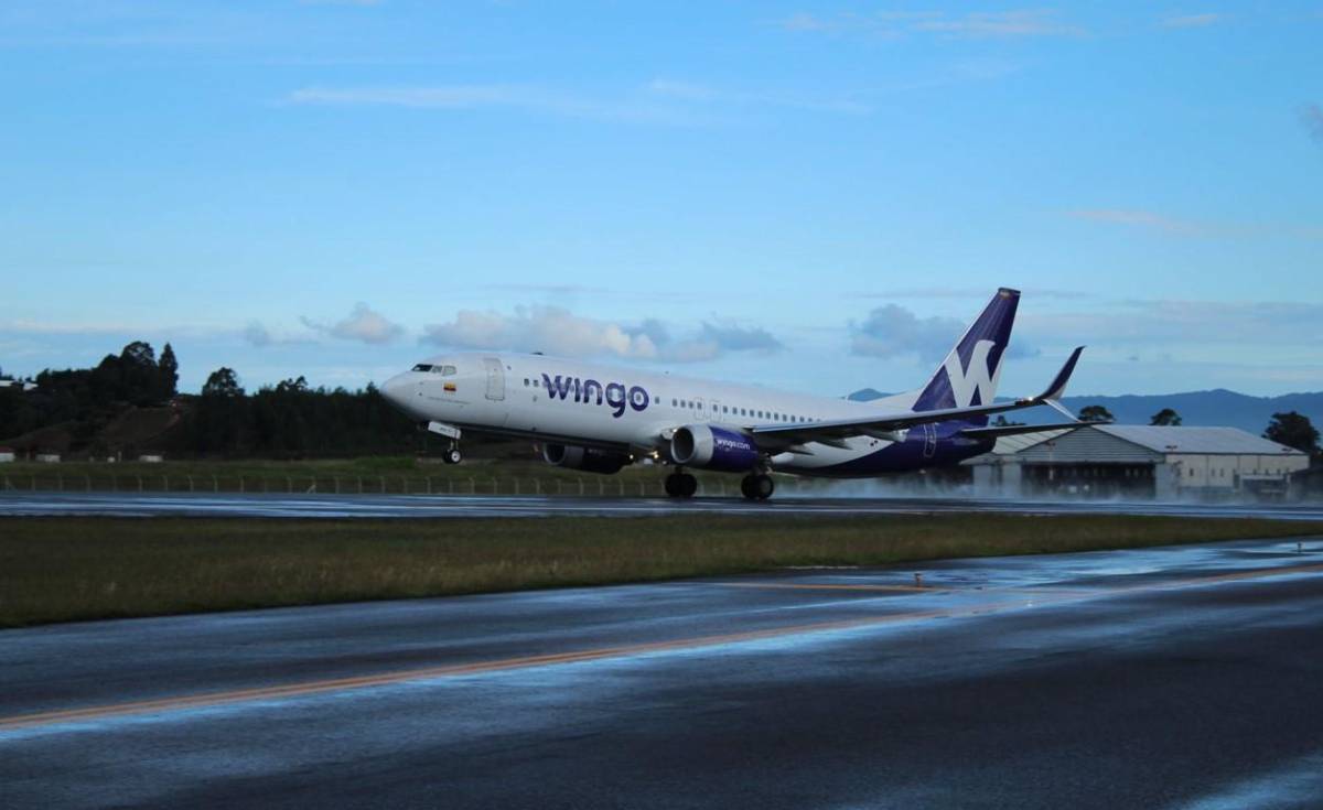 Wingo lanza una nueva ruta desde Costa Rica a Medellín