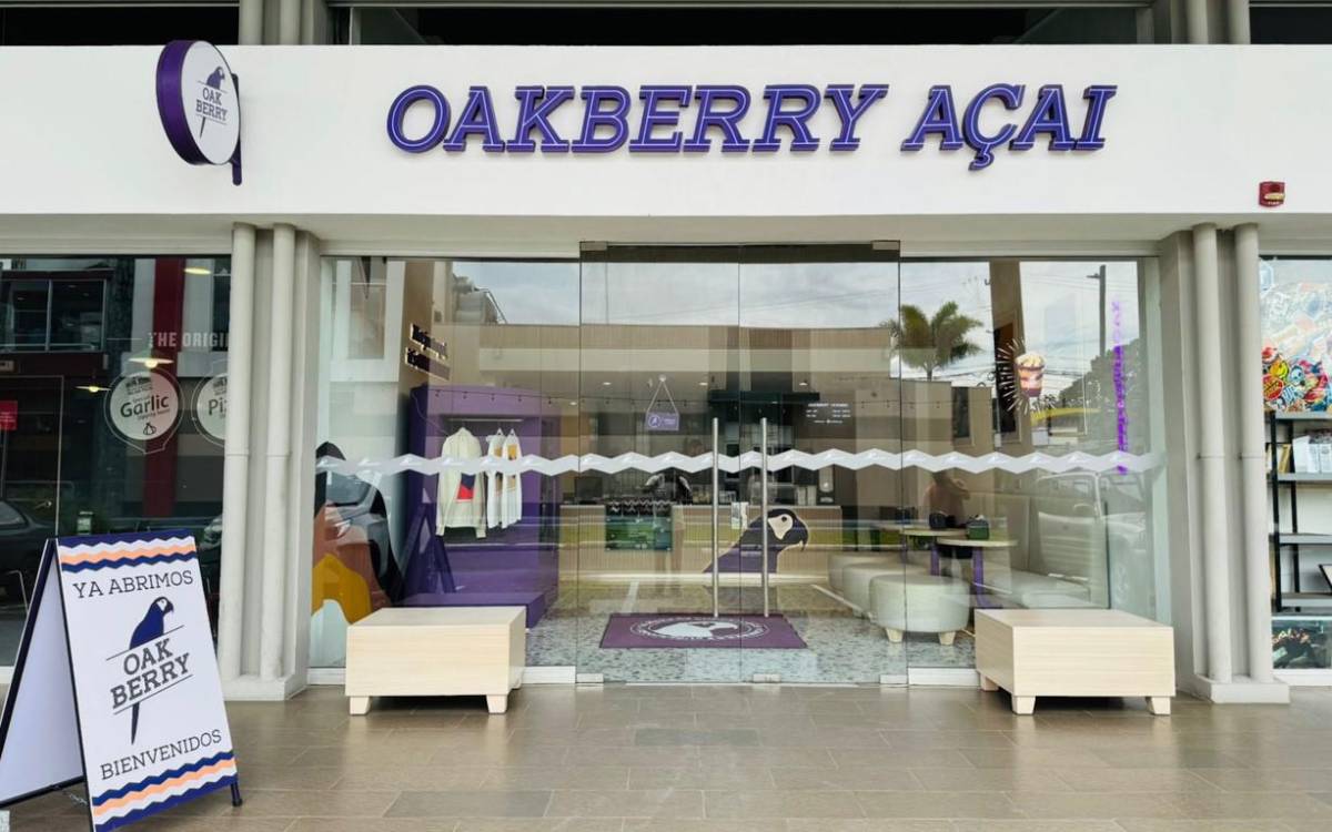 Oakberry planea abrir 12 tiendas en Costa Rica durante los próximos dos años