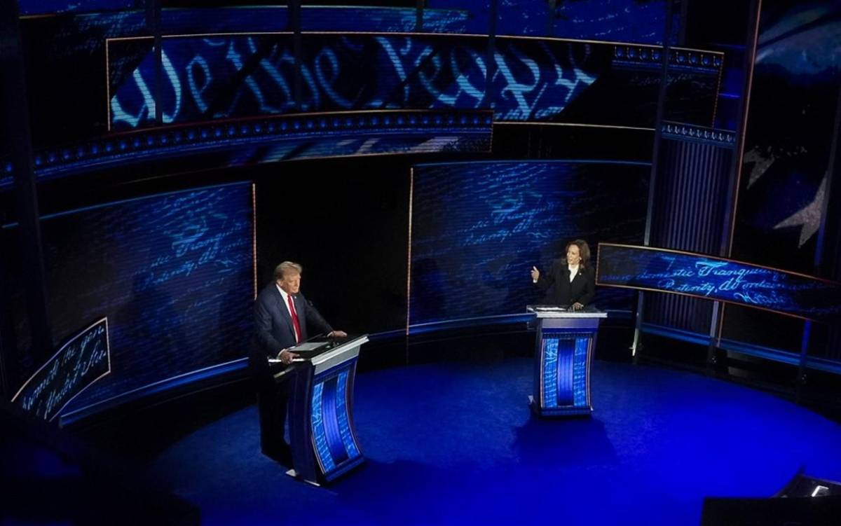 Encuesta: Harris aventaja a Trump por cinco puntos tras el debate