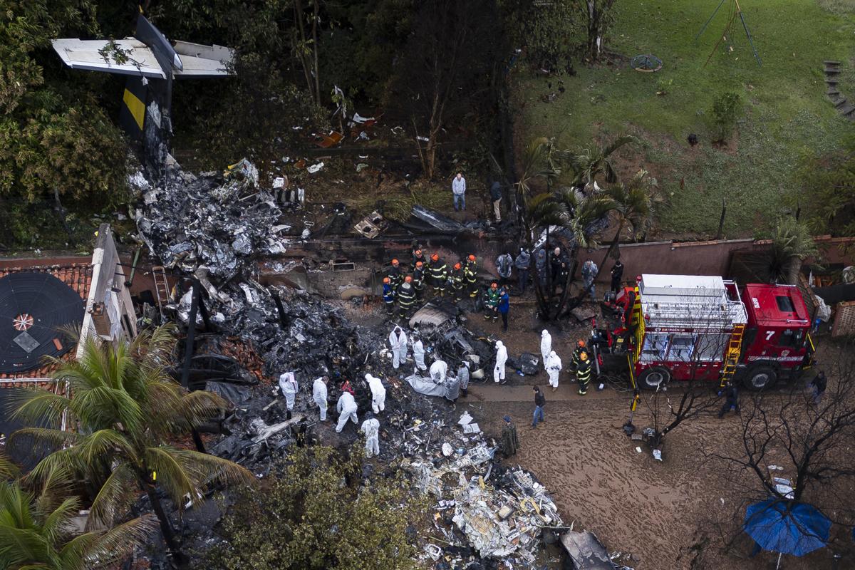 Investigación: avión accidentado en Brasil con 62 víctimas voló en condiciones de acumulación de hielo