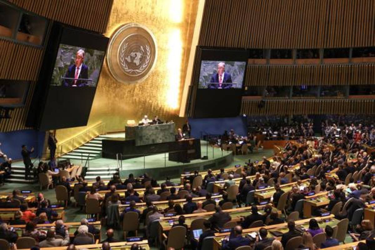 Asamblea ONU: el mundo tal como está es insostenible, no podemos seguir así, asegura Guterres