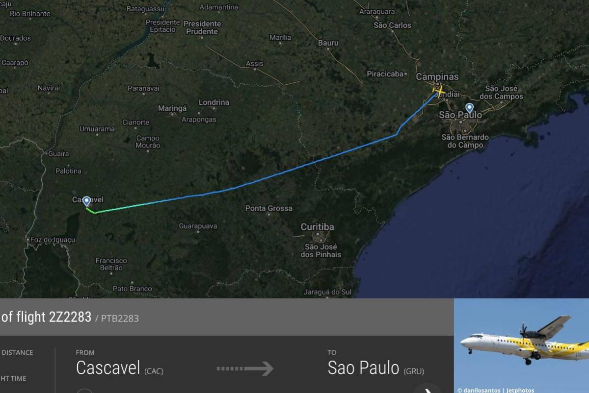 Se estrella avión con 62 personas a bordo en Brasil