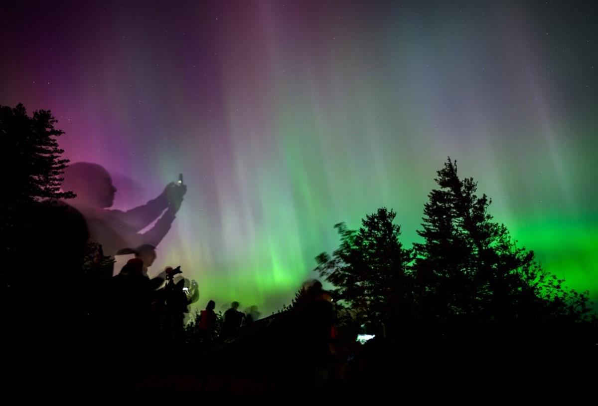 Tormenta solar 'extrema' provoca espectaculares auroras polares