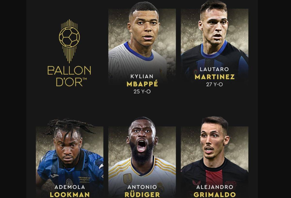 Vinicius, Mbappé y Kroos optarán al Balón de Oro