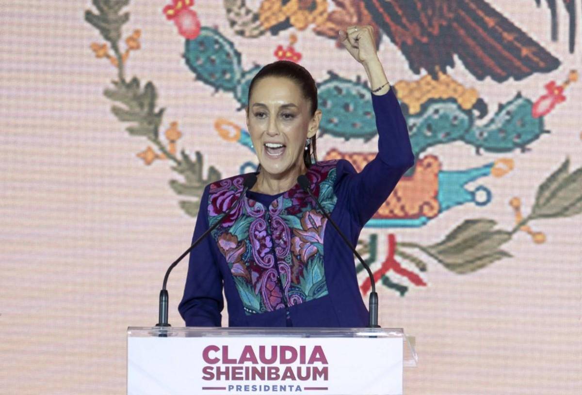 Claudia Sheinbaum hace historia: primera presidenta de México