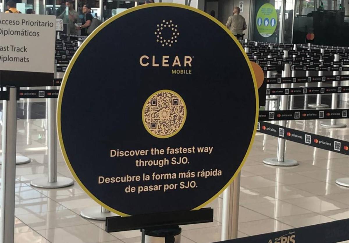 Aeropuerto tico con moderno control de seguridad: CLEAR Mobile