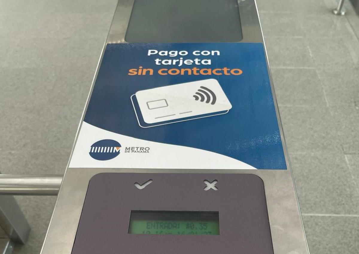 Usuarios Metro de Panamá pueden pagar con sus dispositivos