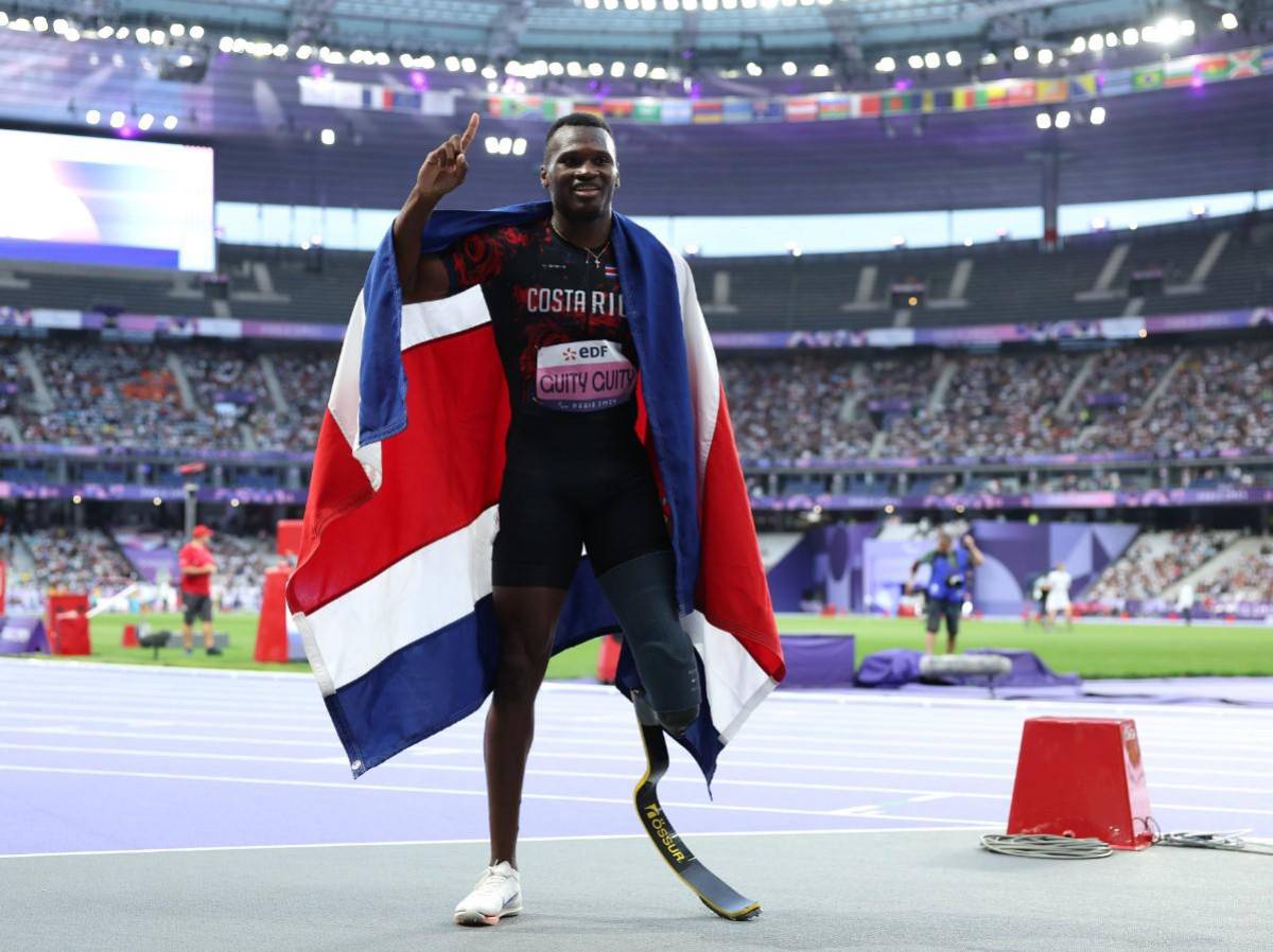 ¡Pura vida! Sherman Guity conquista su segundo oro en los Juegos Paralímpicos 2024