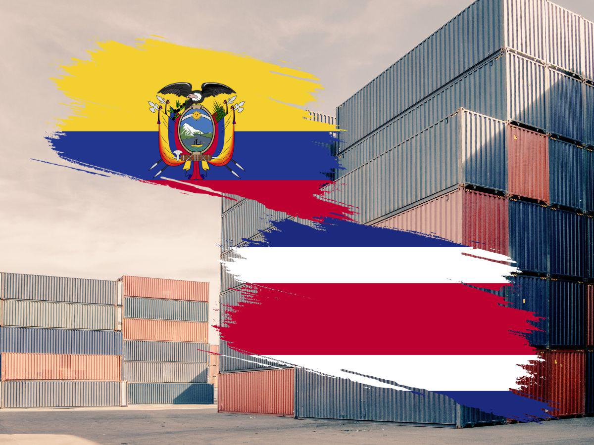 Acuerdo comercial entre Ecuador y Costa Rica entrará en vigor el 1 de octubre