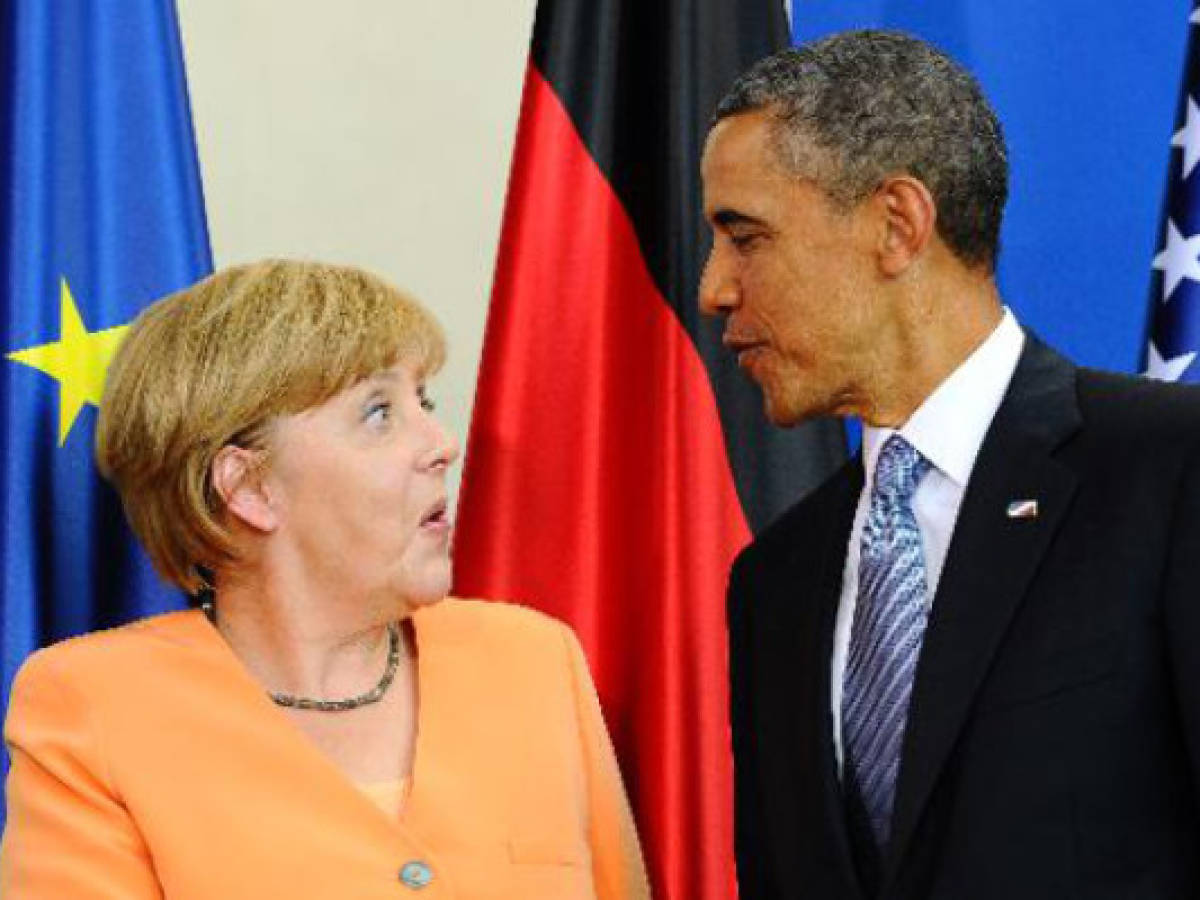 Buscan 'despegar' a Obama de escuchas a Merkel