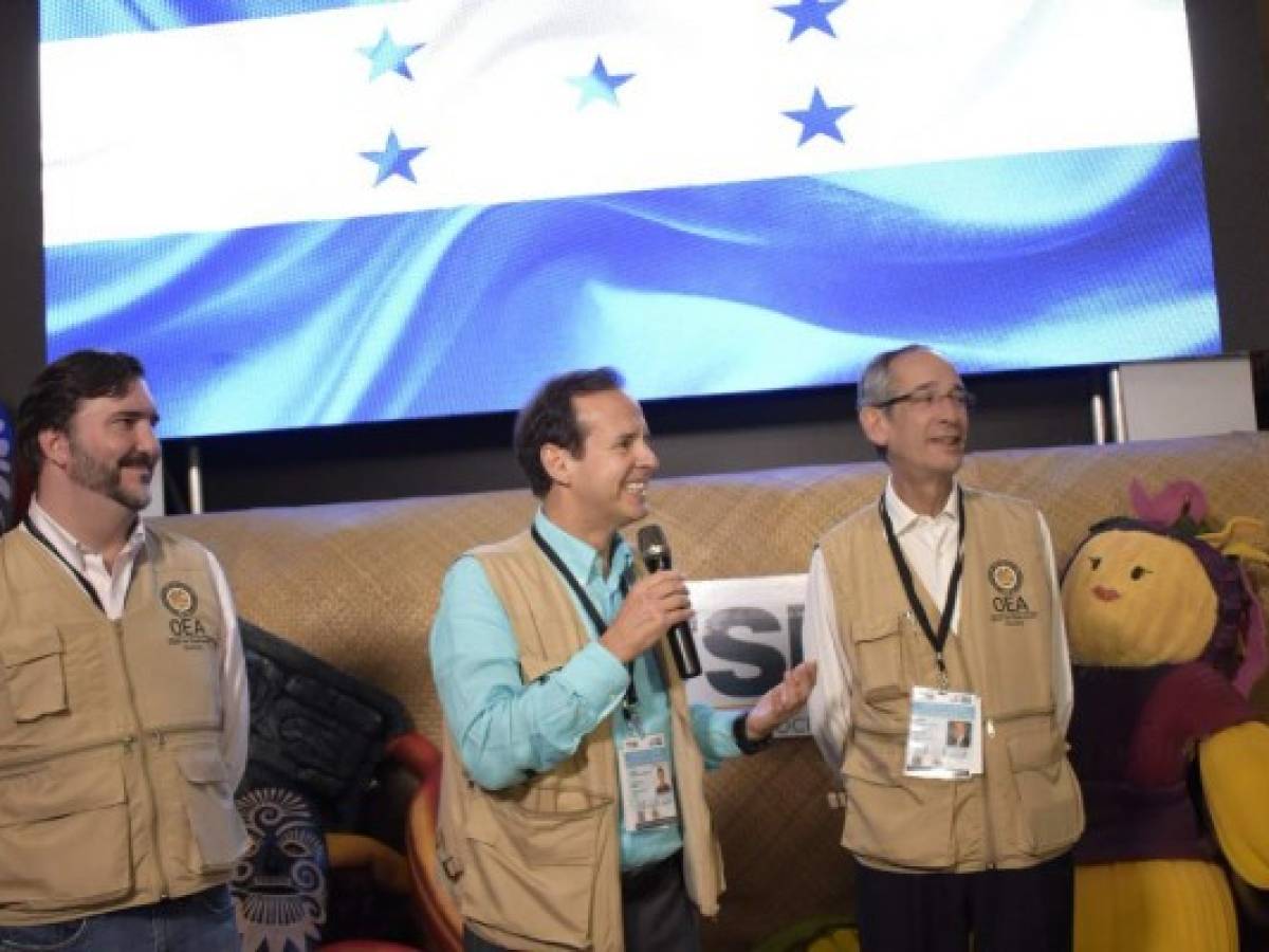 Jefe de observadores de la OEA en Honduras: 'Llamamos a esperar con paciencia'