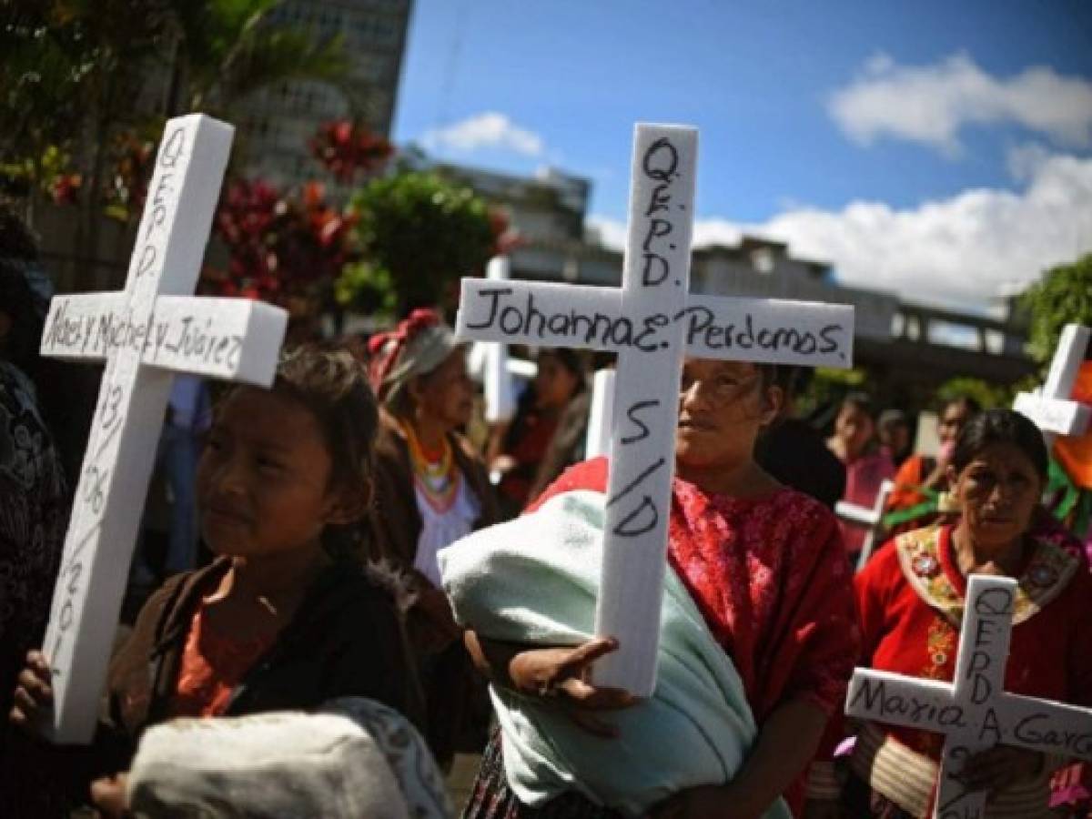 'No más violencia' contra la mujer, piden guatemaltecas