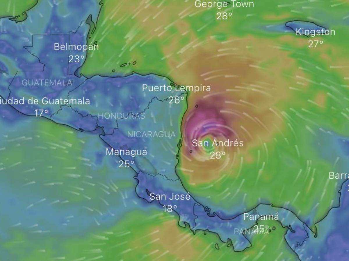 Nicaragua se prepara para el impacto de Huracán Julia