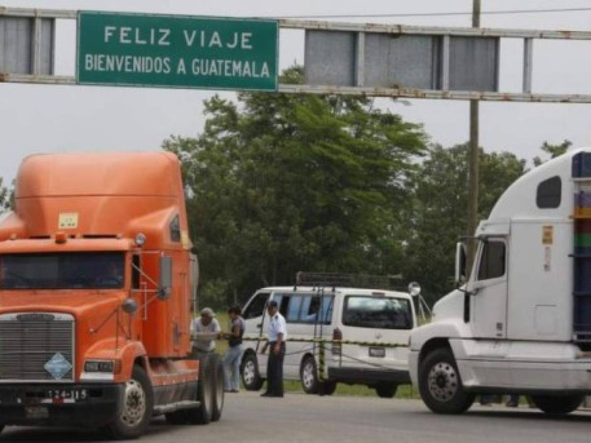 Un minuto tomará ahora pasar bienes entre Guatemala y Honduras