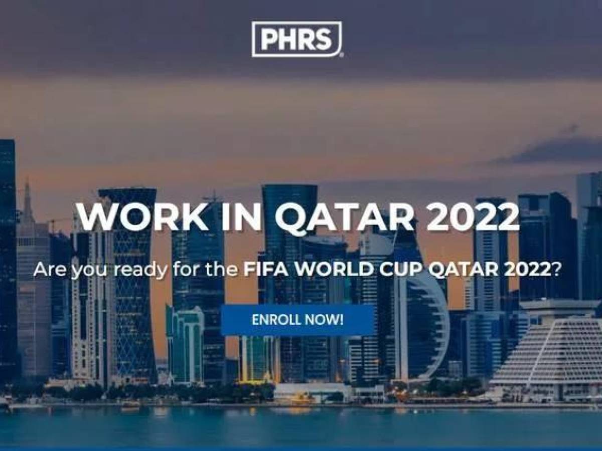 ¿Quieres trabajar en Qatar para el Mundial?