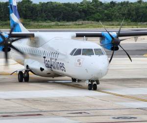 La aerolínea guatemalteca ofrece 47 vuelos diarios en Guatemala, El Salvador, Honduras, Belice y México. Foto: E&amp;N.