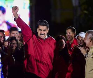 Nicolás Maduro proclaó la victoria del chavismo en las elecciones regionales del 15 de octubre.