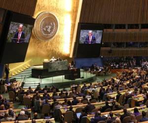 <i>Sobre la impunidad, Antonio Guterres, lamentó que un número creciente de países sientan que pueden violar la carta de la ONU y las leyes internacionales humanitarias. FOTO SARAH YENESEL / EFE</i>