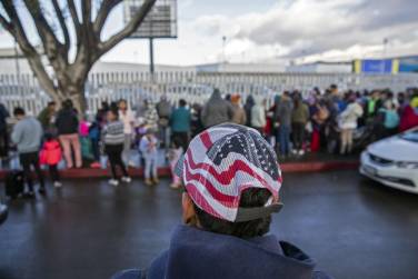 <i>La inmigración es un tema clave previo a las elecciones presidenciales del 5 de noviembre. FOTO EDUARDO JARAMILLO CASTRO / AFP</i>