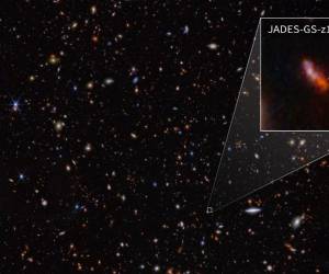 El telescopio Webb bate propio récord al detectar la galaxia más lejana conocida