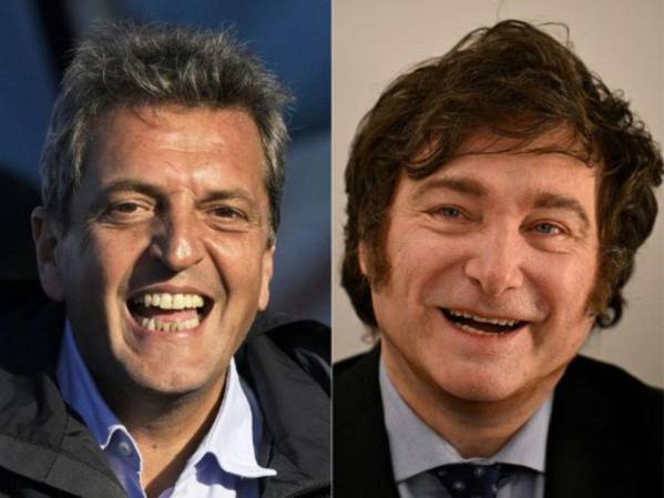 Sergio Massa y Javier Milei son los candidatos que pasan a segunda vuelta el próximo 19 de noviembre.