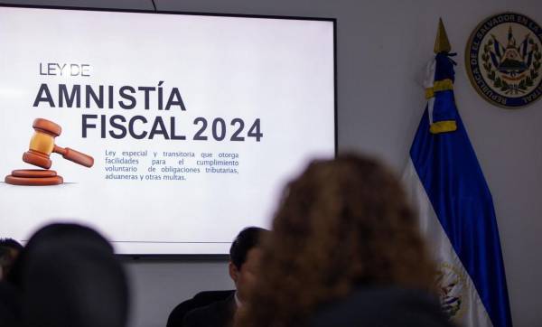 Para la amnistía fiscal de 2023 se recaudaron US$100 millones, en su mayoría de pequeños contribuyentes. Foto de Asamblea Legislativa