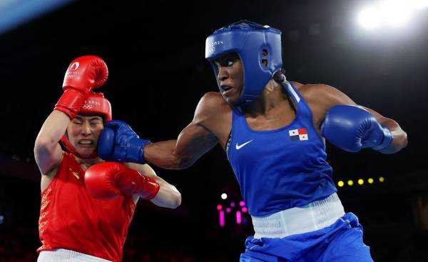 A los 35 años, Atheyna Bylonlogró una medalla de plata histórica para Panamá. Foto cortesía