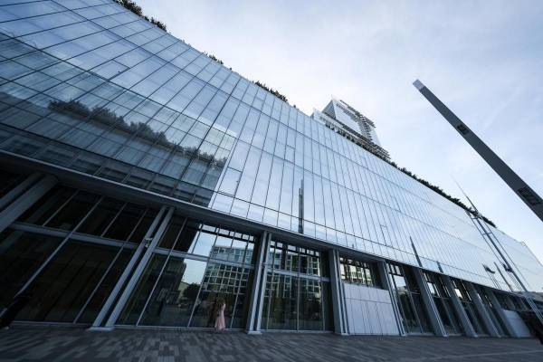 Vista exterior del Tribunal de Justicia de París, en París, Francia, el 28 de agosto de 2024. El fundador de Telegram, Pavel Durov, fue presentado ante un juez de instrucción francés el 28 de agosto en París, antes de una posible acusación después de cuatro días bajo custodia policial. FOTO EFE/EPA/MOHAMMED BADRA