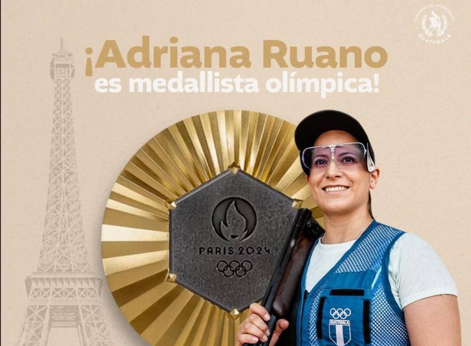 <i>La guatemalteca ganó la medalla de oro, un día después del bronce de Jean Pierre Brol en categoría masculina.</i>