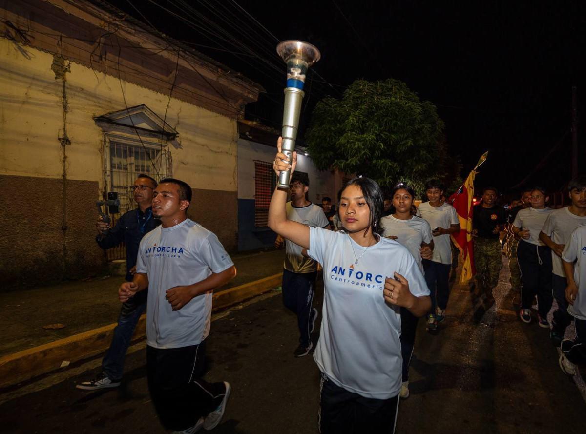 'Antorcha Centroamericana' recorre la región en el mes patrio