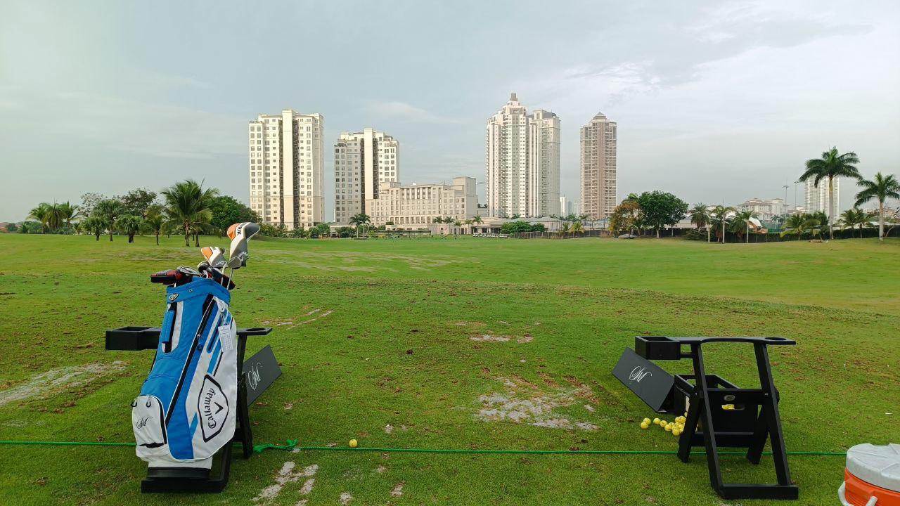 <i>Parte del campo de golf que se ubica en The Santa Maria, a Luxury Collection, en la Ciudad de Panamá. FOTO E&amp;N</i>